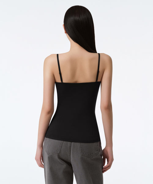 WOMENS BRA CAMISOLE #韓韶禧同款! - 3 COLORS BLACK