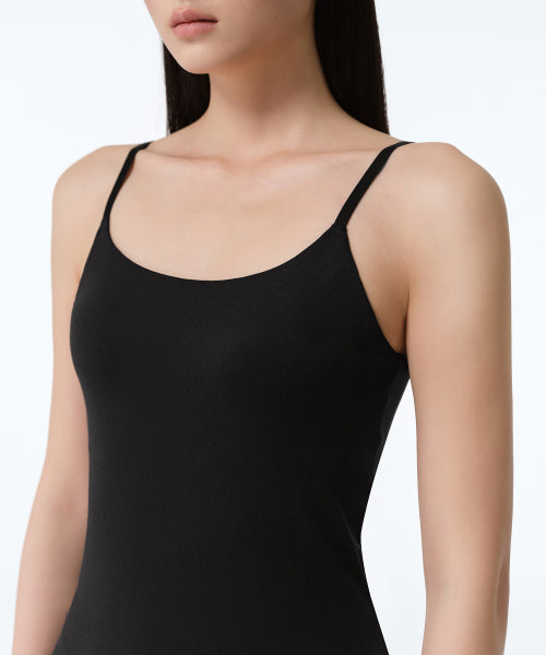 WOMENS BRA CAMISOLE #韓韶禧同款! - 3 COLORS BLACK