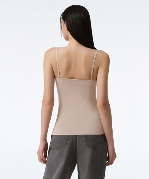 WOMENS BRA CAMISOLE #韓韶禧同款! - 3 COLORS BEIGE