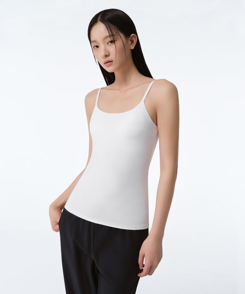 WOMENS BRA CAMISOLE #韓韶禧同款! - 3 COLORS WHITE