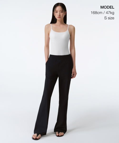 WOMENS BRA CAMISOLE #韓韶禧同款! - 3 COLORS WHITE
