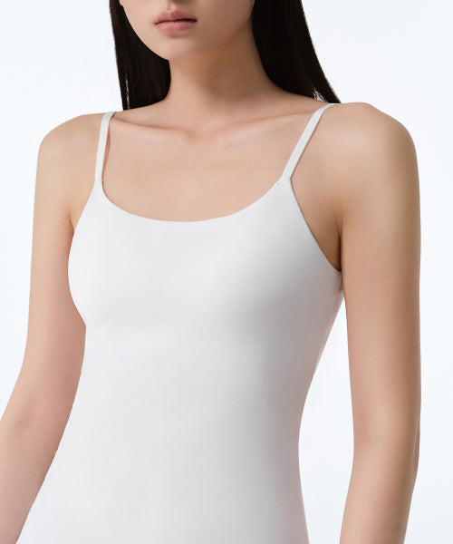 WOMENS BRA CAMISOLE #韓韶禧同款! - 3 COLORS WHITE