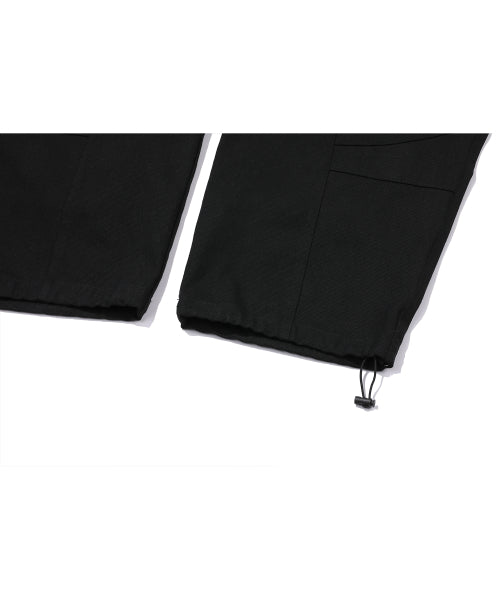 WIDE CARGO PANTS CAMO - 2 COLORS BLACK
