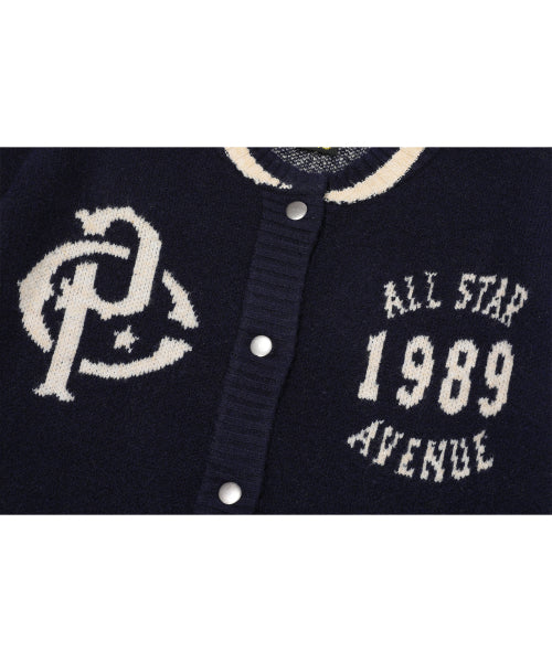 2-WAY TEE SNAP CARDIGAN - 2 COLORS NAVY