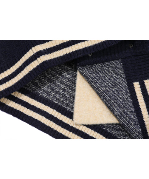 2-WAY TEE SNAP CARDIGAN - 2 COLORS NAVY