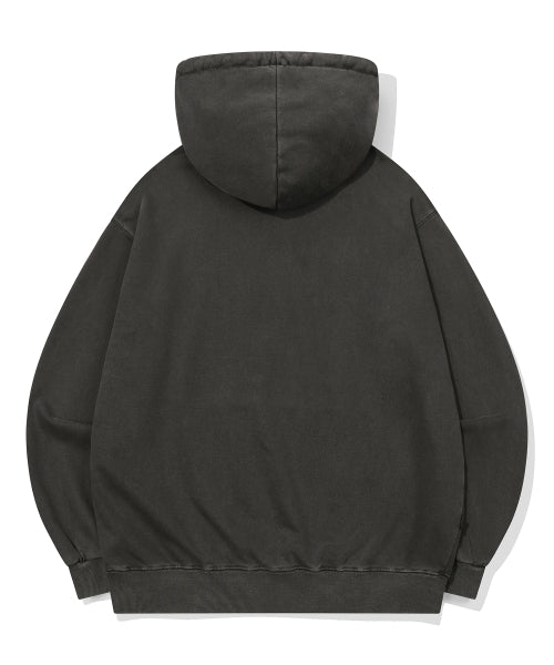 LOVE PIGMENT HOODIE SMOKE BLACK