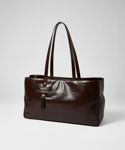 ANNA COMPACT MEDIUM SHOULDER BAG - 3 COLORS BLACK