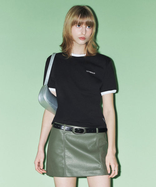 LOGO RINGER SHORT SLEEVE TEE - 3 COLORS