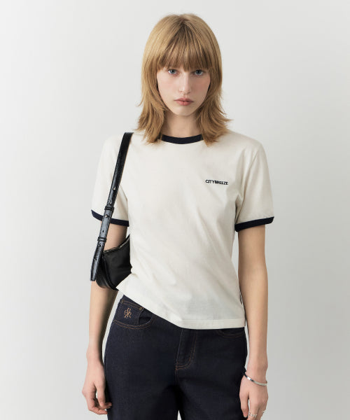 LOGO RINGER SHORT SLEEVE TEE - 3 COLORS