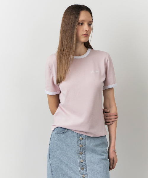 LOGO RINGER SHORT SLEEVE TEE - 3 COLORS