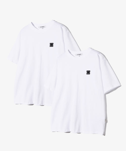 [2PACK] LOGO WAPPEN COTTON SHIRT - 3 COLORS