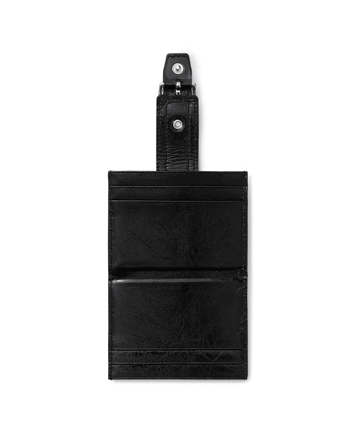 BUCKLE BRIDGE POCKET LEOPARD - 3 COLORS BLACK
