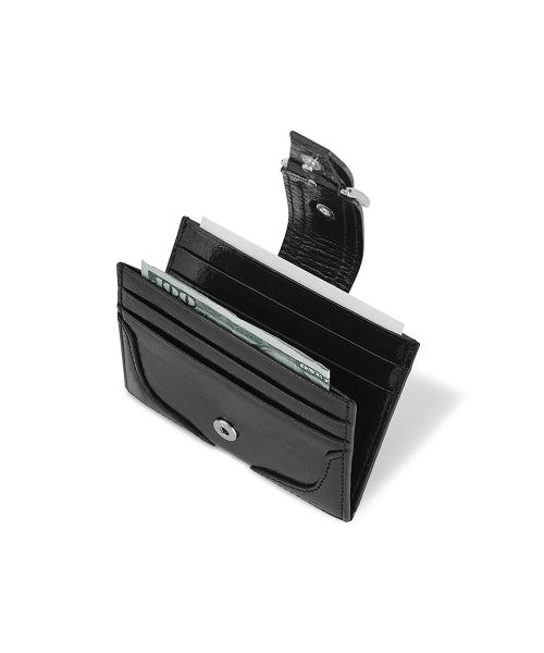 BUCKLE BRIDGE POCKET LEOPARD - 3 COLORS BLACK