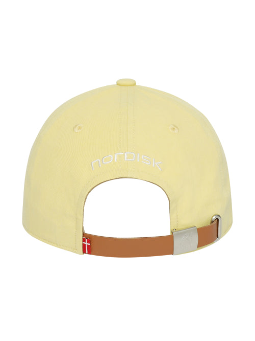 SIGNATURE POLARBEAR LOGO COTTON BALL CAP - 4 COLORS YELLOW