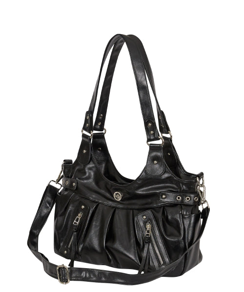 BUCKLE SHOULDER - 5 COLORS BLACK