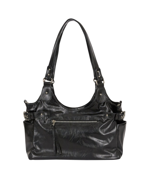 BUCKLE SHOULDER - 5 COLORS BLACK