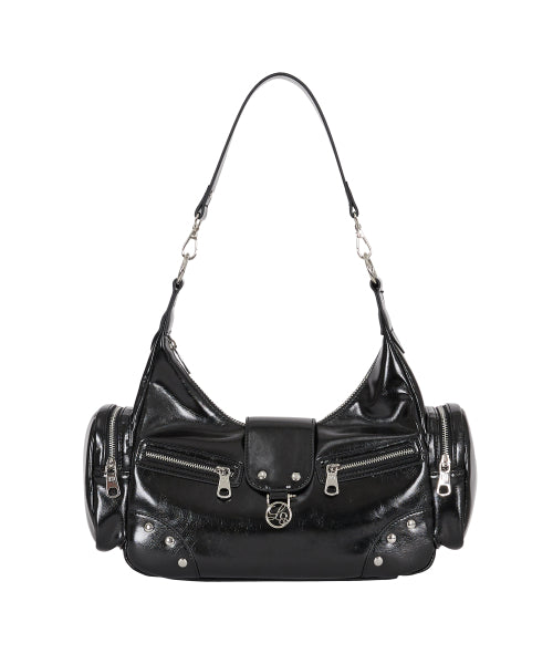 RUBY STUD SHOULDER PINK - 4 COLORS BLACK