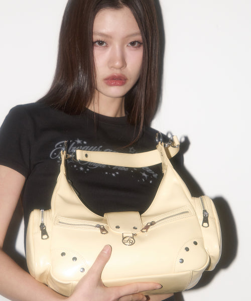 RUBY STUD SHOULDER PINK - 4 COLORS BUTTER