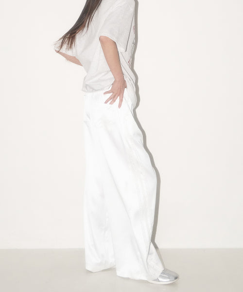 LACE LINE PANTS BLACK - 2 COLORS WHITE