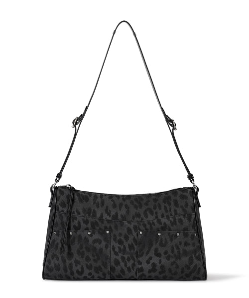 BASH BAG SAND STONE - 2 COLORS BLACK