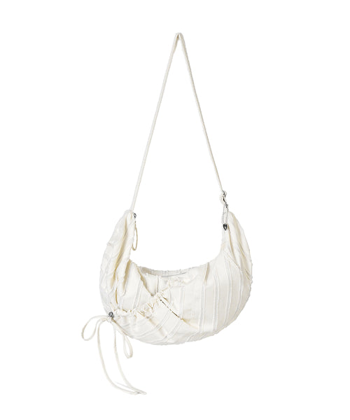 LASSIE BAG FRINGE - 2 COLORS IVORY