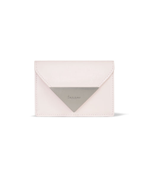 CRINKLE TRIANGLE TRIPLE WALLET BLOSSOM AS SHOWN