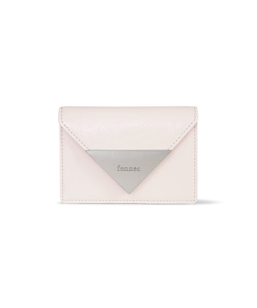 CRINKLE TRIANGLE ACCORDION POCKET BLOSSOM AS SHOWN