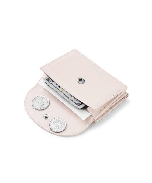 CRINKLE HALFMOON MINI WALLET BLOSSOM AS SHOWN