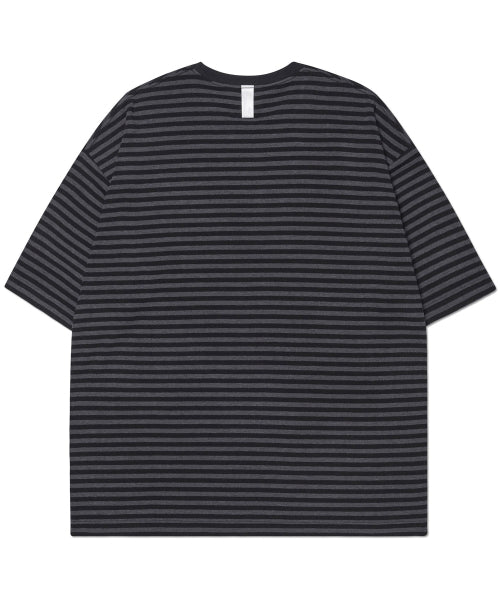 NM BORDER T-SHIRT - BLACK - 2 COLORS