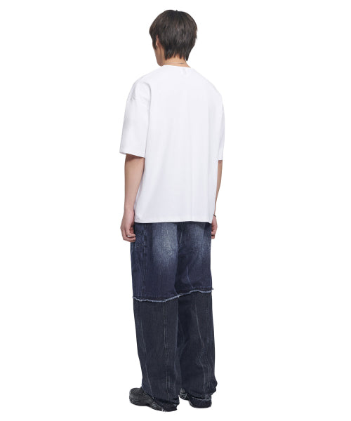 NM PLAIN T-SHIRT - WHITE - 2 COLORS