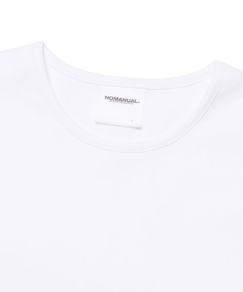NM PLAIN T-SHIRT - WHITE - 2 COLORS