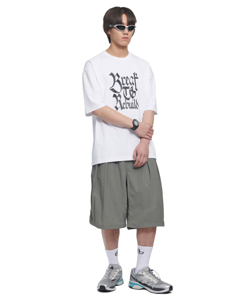 REBUILD T-SHIRT - WHITE - 2 COLORS