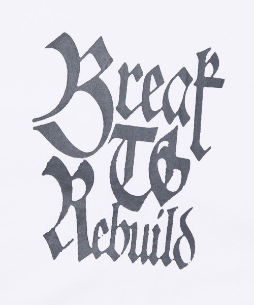 REBUILD T-SHIRT - WHITE - 2 COLORS