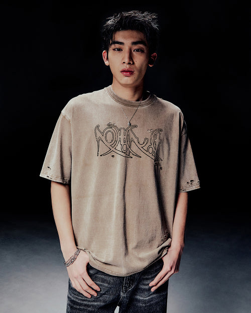 ECDYSIS DAMAGED T-SHIRT