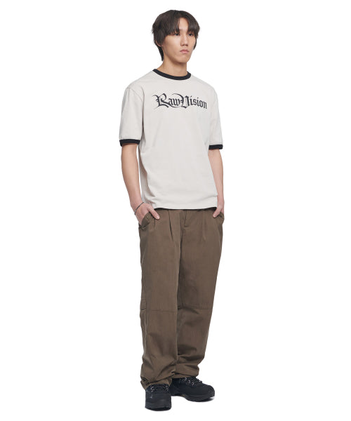 RAW VISION RINGER T-SHIRT - IVORY - 2 COLORS