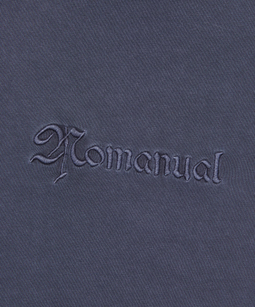 EMBROIDERED LOGO T-SHIRT - WASHED NAVY - 3 COLORS