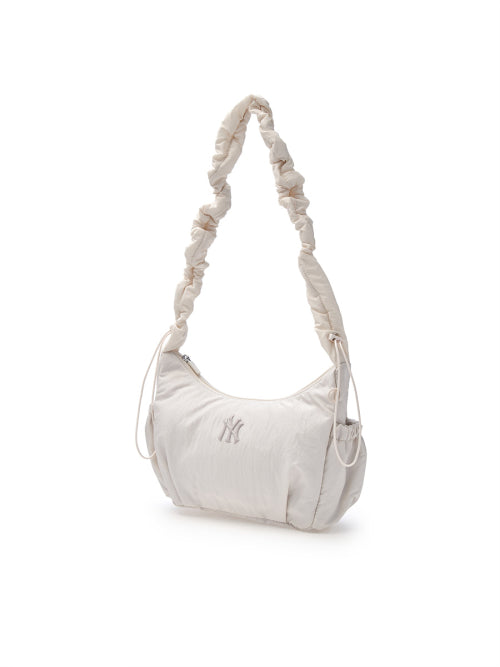 BASIC ATHLEISURE HOBO BAG NY #KARINA同款! - 3 COLORS CREAM