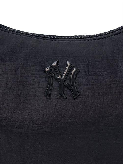 BASIC ATHLEISURE HOBO BAG NY #KARINA同款! - 3 COLORS BLACK