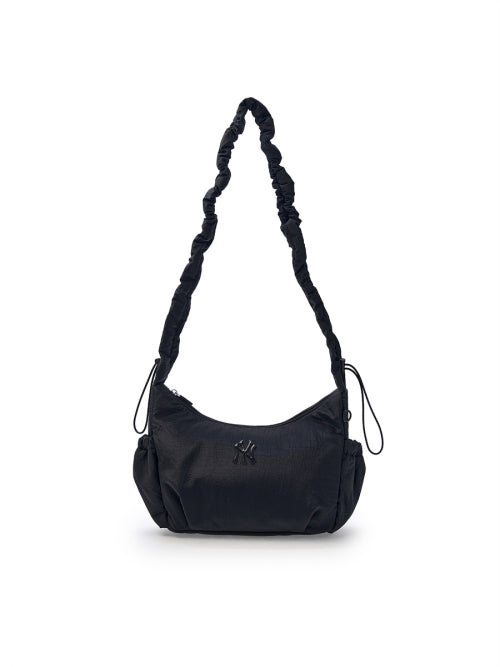 BASIC ATHLEISURE HOBO BAG NY #KARINA同款! - 3 COLORS BLACK