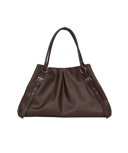 TRAPEZ BAG (CHOCO BROWN) BROWN