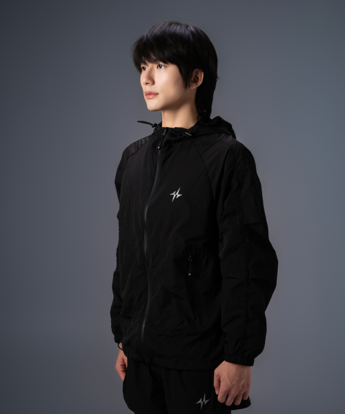 STORMSEAL 2.0 WATERPROOF WINDBREAKER RUNNING JACKET - 4 COLORS BLACK