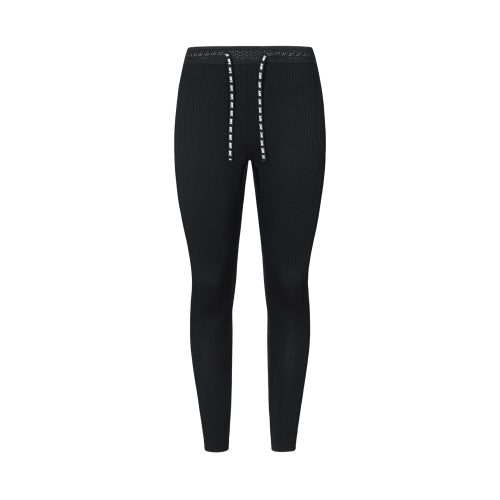 RACING LONG RUNNING TIGHTS - 2 COLORS BLACK