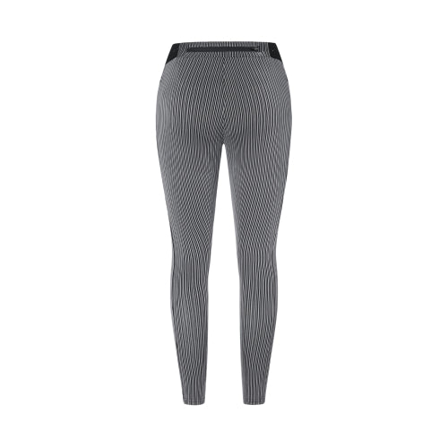 RACING LONG RUNNING TIGHTS - 2 COLORS BLACK