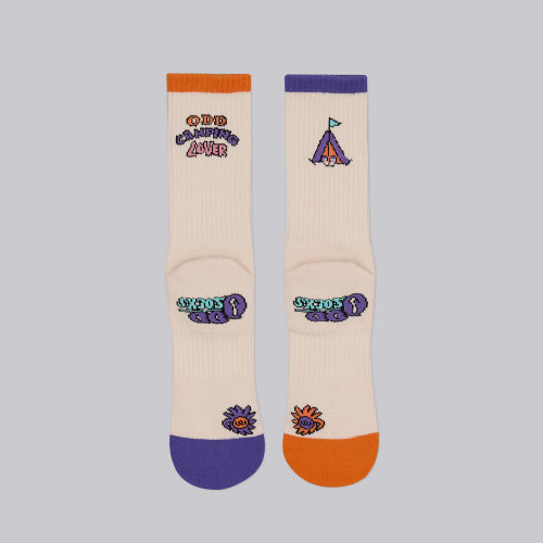 2-PACK COOLMAX OUTDOOR HIKING CREW SOCKS A AS SHOWN