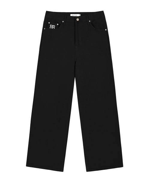 Lettering Hide Pants - 3 colors