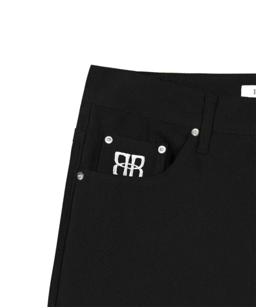 Lettering Hide Pants - 3 colors