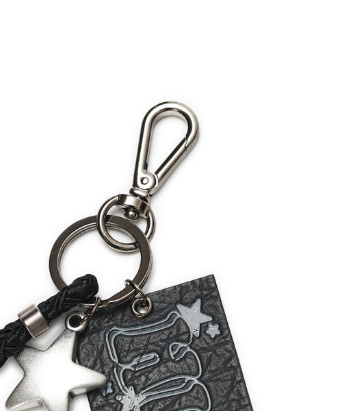 STAR KEYRING AS SHOWN