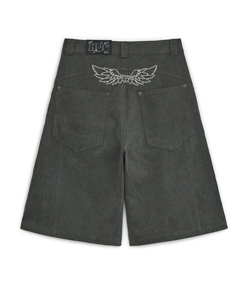 BERMUDA PANTS - 3 COLORS CHARCOAL