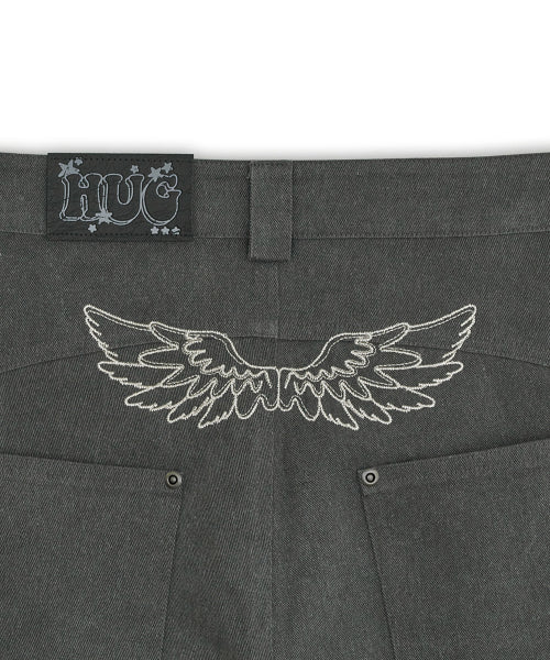 BERMUDA PANTS - 3 COLORS CHARCOAL