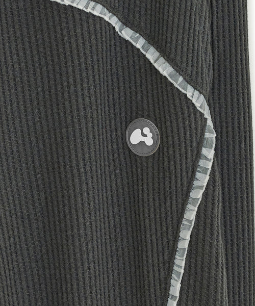 LACE PANTS CHARCOAL
